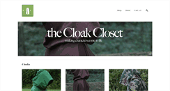 Desktop Screenshot of cloakcloset.com